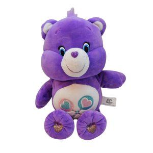 Care Bears Share Bear Sing-a-Long Purple Plush Interactive Singing Doll